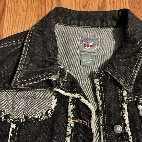 Lady Cool J Y2K patchwork jean jacket - Picture 3 of 3